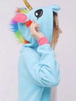 Women's Winter Onesies Pajama For Adult Jumpsuits Animal Cartoon Comfort Soft Plush Home Daily Bed Cotton Warm Hoodie Long Sleeve Hoodie Winter Fall Blue Pink / Flannel / Pjs / Sweet -Deals The Sexy Bra Store ncavhy1665294156374