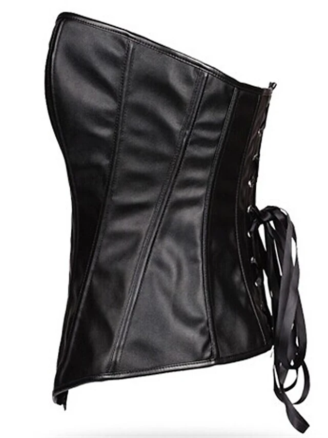 Women's Body Shaper Pure Color Fashion Corsets Comfort Xmas Party Home Christmas Polyester Breathable Bandeau Sleeveless Backless Summer Spring Black Red 5 Women's Body Shaper Pure Color Fashion Corsets Comfort Xmas Party Home Christmas Polyester Breathable Bandeau Sleeveless Backless Summer Spring Black Red - Image 5