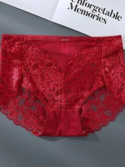 Women's Sexy Panties Brief Underwear 1pc / Pack Underwear Fashion Sexy Lace Lace Nylon Mid Waist Sexy Black Red White S M L 8 Women's Sexy Panties Brief Underwear 1pc / Pack Underwear Fashion Sexy Lace Lace Nylon Mid Waist Sexy Black Red White S M L -Deals The Sexy Bra Store nnzdep1660292189600