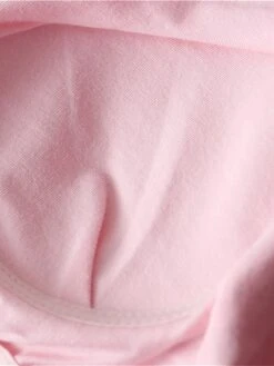 Women's Cotton Pajama Top With Chest Pads Loungewear Top Pure Color Fashion Casual Comfort Home Street Daily Cotton Breathable Crew Neck Long Sleeve Fall Winter Black Pink -Deals The Sexy Bra Store nqjjuc1697699927460
