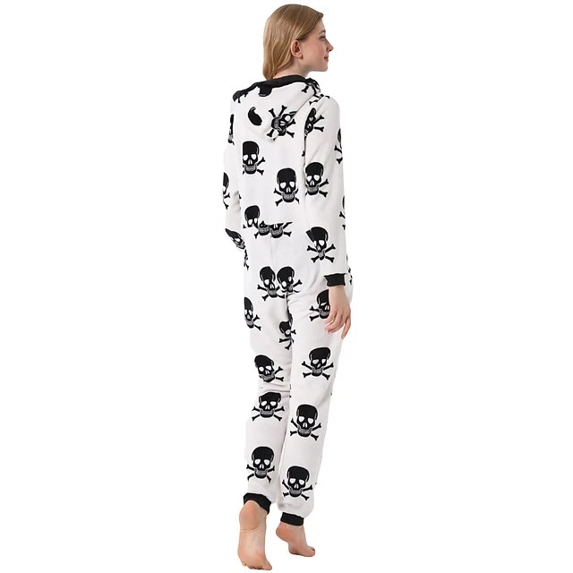Women's Christmas Pjs Onesies Pajama For Adult Jumpsuits 1 PCS Penguin Animal Plush Simple Comfort Home Christmas Daily Flannel Warm Gift Hoodie Long Sleeve Print Fall Winter Gray Pink 14 Women's Christmas Pjs Onesies Pajama For Adult Jumpsuits 1 PCS Penguin Animal Plush Simple Comfort Home Christmas Daily Flannel Warm Gift Hoodie Long Sleeve Print Fall Winter Gray Pink - Image 14