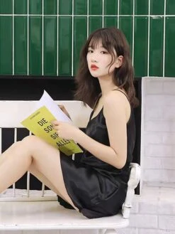 Women's Backless Plus Size Sexy Lingerie Nightwear - Spandex Color Block Solid Colored Sexy Lingerie Set Black / White / Pink S M L -Deals The Sexy Bra Store ohjbzo1697793489768