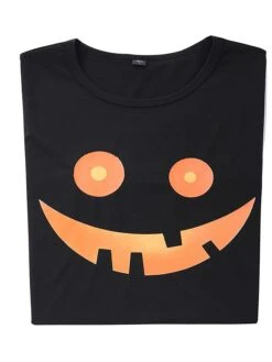 Women's Pajamas Sets Pumpkin Retro Gothic Punk & Gothic Halloween Carnival Polyester Breathable Crew Neck Long Sleeve Fall Winter Black -Deals The Sexy Bra Store oifnpl1692257142698