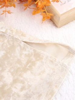 Women's Pajamas Sets Pure Color Warm Fashion Casual Home Daily Bed Velvet Warm Breathable Lapel Long Sleeve Shirt Pant Button Fall Winter Beige -Deals The Sexy Bra Store omrajo1693206746913