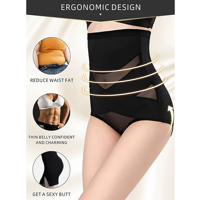 Corset Women's Control Panties Shapewears Office Party & Evening Running Gym Black Pink Apricot Sport Seamless Breathable Seamed Lace Up Tummy Control Push Up Basic Solid Color Spring & Summer Fall 9 Corset Women's Control Panties Shapewears Office Party & Evening Running Gym Black Pink Apricot Sport Seamless Breathable Seamed Lace Up Tummy Control Push Up Basic Solid Color Spring & Summer Fall - Image 9