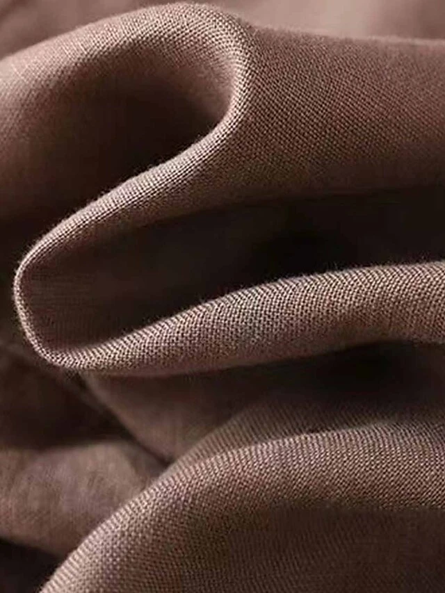 Women's Loungewear Pants Lounge Pants Pure Color Simple Casual Comfort Home Daily Vacation Cotton And Linen Breathable Button Pocket Summer Spring Black White 8 Women's Loungewear Pants Lounge Pants Pure Color Simple Casual Comfort Home Daily Vacation Cotton And Linen Breathable Button Pocket Summer Spring Black White - Image 8