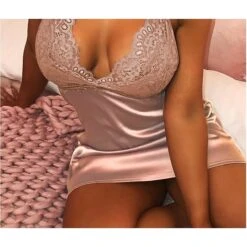 Women's Pajamas Nightgown Dress Pjs Pure Color Hot Comfort Home Daily Bed Satin V Wire Sleeveless Backless Summer Spring Black Blue 13 Women's Pajamas Nightgown Dress Pjs Pure Color Hot Comfort Home Daily Bed Satin V Wire Sleeveless Backless Summer Spring Black Blue -Deals The Sexy Bra Store phzisy1686283397268