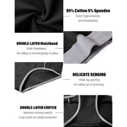 Women's Plus Size Basic Vacation Pure Color Shaping Panty Stretchy High Waist Cotton 5 Pieces Green M -Deals The Sexy Bra Store pliryt1657171037733