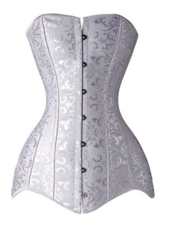 Women's Body Shaper Flower Fashion Corsets Comfort Party Halloween Street Cotton Breathable Bandeau Sleeveless Backless Summer Spring Black White -Deals The Sexy Bra Store pumaie1693295685745