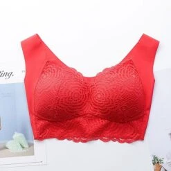 Women's Wireless Bras Full Coverage Pure Color Pull-On Closure Spandex Sexy 1PC Green Black / Bras & Bralettes / Plus Size -Deals The Sexy Bra Store pyqbmw1620367969191