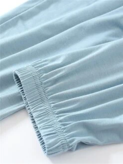 Women's Pajamas Sets Pure Color Casual Comfort Soft Home Daily Vacation Modal Crew Neck Long Sleeve T Shirt Tee Pocket Fall Winter Light Pink Matcha Green -Deals The Sexy Bra Store pzfptx1693467442858