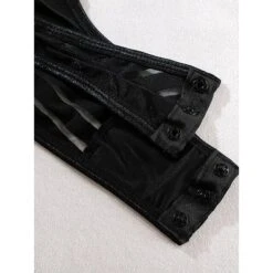 Women's Sexy Bodies Bodysuits Stripe Lovers Hot See Through Date Valentine's Day Polyester Breathable Sleeveless Backless Summer Spring Black 21 Women's Sexy Bodies Bodysuits Stripe Lovers Hot See Through Date Valentine's Day Polyester Breathable Sleeveless Backless Summer Spring Black -Deals The Sexy Bra Store pzmkgz1692602374165