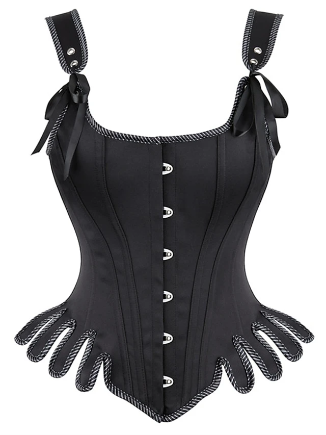 Corset Women's Corsets Halloween Party & Evening Club Black Blue Comfortable Overbust Corset Hook & Eye Lace Up Retro Tummy Control Push Up Flower Spring Fall Winter 1 Corset Women's Corsets Halloween Party & Evening Club Black Blue Comfortable Overbust Corset Hook & Eye Lace Up Retro Tummy Control Push Up Flower Spring Fall Winter
