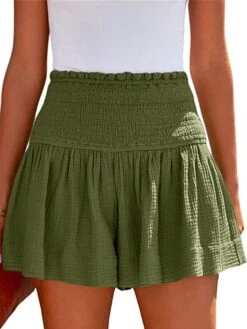 Women's Loungewear Pants Pure Color Simple Basic Casual Home Daily Vacation Cotton Breathable Shorts Summer Spring Black White -Deals The Sexy Bra Store qgmish1679462572514