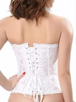 Corset Women's Corsets Trachtenmieder Halloween Wedding Party Party & Evening Club Black White Sexy Country Bavarian Zipper Lace Up Backless Zipper Tummy Control Pure Color Spring Fall Winter 8 Corset Women's Corsets Trachtenmieder Halloween Wedding Party Party & Evening Club Black White Sexy Country Bavarian Zipper Lace Up Backless Zipper Tummy Control Pure Color Spring Fall Winter -Deals The Sexy Bra Store qgvubq1658476220023
