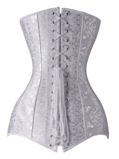 Women's Body Shaper Flower Fashion Corsets Comfort Party Halloween Street Cotton Breathable Bandeau Sleeveless Backless Summer Spring Black White -Deals The Sexy Bra Store qitssl1693295686412