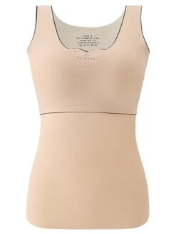 Women's Top Thermal Shirt Pure Color Warm Fashion Simple Home Street Daily Cotton Warm Breathable Straps Sleeveless Fall Winter Bean Paste Color Black 33 Women's Top Thermal Shirt Pure Color Warm Fashion Simple Home Street Daily Cotton Warm Breathable Straps Sleeveless Fall Winter Bean Paste Color Black -Deals The Sexy Bra Store qnxawz1694072378261