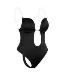 Corset Women's Bodysuits Wedding Party Party & Evening Club Black Beige Spandex Sport Overbust Corset Backless Tummy Control Push Up Pure Color Fall Winter -Deals The Sexy Bra Store qwphbt1662099890757