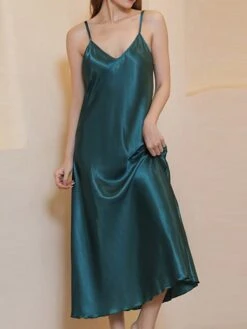 Women's Slip Lingerie Nightgown Nightshirt Dress Pure Color Simple Casual Comfort Home Daily Bed Satin Breathable Straps Sleeveless Fall Winter Black White 36 Women's Slip Lingerie Nightgown Nightshirt Dress Pure Color Simple Casual Comfort Home Daily Bed Satin Breathable Straps Sleeveless Fall Winter Black White -Deals The Sexy Bra Store qyqege1697074789411