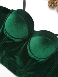 Corset Women's Corset Tops Prom Party & Evening Club Black Wine Green Sexy Overbust Corset Buckle Backless Tummy Control Pure Color Summer Spring 26 Corset Women's Corset Tops Prom Party & Evening Club Black Wine Green Sexy Overbust Corset Buckle Backless Tummy Control Pure Color Summer Spring -Deals The Sexy Bra Store rcupbo1643187457121