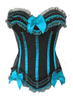 Women's Dark Blue Corsets Dark Purple Corsets Shapewear Stripe Corsets Party Wedding Party Date Spandex Breathable Bandeau Sleeveless Backless Summer Spring White Pink -Deals The Sexy Bra Store rfuxkd1697170343794