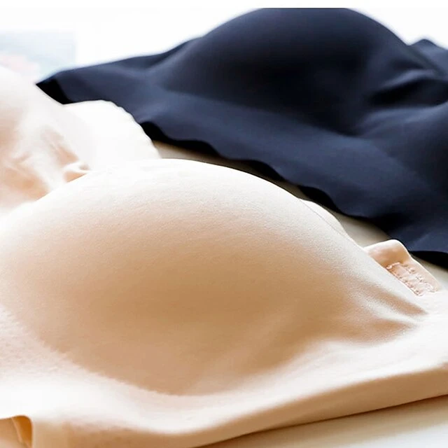 Women's Bras & Bralettes Seamless Strapless Full Coverage Solid Color Sexy Micro-elastic Push Up Invisible Sport Casual Daily Nylon Black / 1 PC 16 Women's Bras & Bralettes Seamless Strapless Full Coverage Solid Color Sexy Micro-elastic Push Up Invisible Sport Casual Daily Nylon Black / 1 PC - Image 16