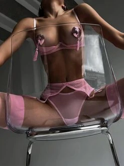 Women's Sexy Lingerie Sets 3 Pieces Pure Color Lovers Hot Undergarments Home Bed Valentine's Day Polyester Breathable Straps Sleeveless Backless Summer Spring Black White 23 Women's Sexy Lingerie Sets 3 Pieces Pure Color Lovers Hot Undergarments Home Bed Valentine's Day Polyester Breathable Straps Sleeveless Backless Summer Spring Black White -Deals The Sexy Bra Store rndtbc1697161963374