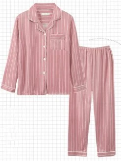 Women's Pajamas Pajama Top And Pant Sets Bear Dot Fashion Casual Soft Home Daily Bed Polyester Breathable Lapel Short Sleeve Shirt Pant Button Pocket Summer Spring Light Pink White Powder 11 Women's Pajamas Pajama Top And Pant Sets Bear Dot Fashion Casual Soft Home Daily Bed Polyester Breathable Lapel Short Sleeve Shirt Pant Button Pocket Summer Spring Light Pink White Powder -Deals The Sexy Bra Store rowruo1683534046815