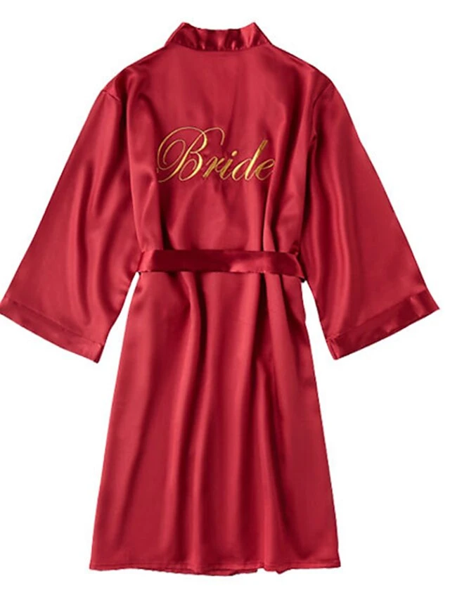 Women's Pajamas Robes Gown Bathrobes Nighty 1 PCS Pure Color Simple Hot Fashion Home Wedding Party Spa Silk Gift Crew Neck Long Sleeve Basic Belt Included Spring Summer White Pink / Satin 7 Women's Pajamas Robes Gown Bathrobes Nighty 1 PCS Pure Color Simple Hot Fashion Home Wedding Party Spa Silk Gift Crew Neck Long Sleeve Basic Belt Included Spring Summer White Pink / Satin - Image 7