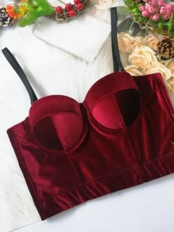 Corset Women's Corset Tops Prom Party & Evening Club Black Wine Green Sexy Overbust Corset Buckle Backless Tummy Control Pure Color Summer Spring 33 Corset Women's Corset Tops Prom Party & Evening Club Black Wine Green Sexy Overbust Corset Buckle Backless Tummy Control Pure Color Summer Spring -Deals The Sexy Bra Store rwdrbd1643187459984