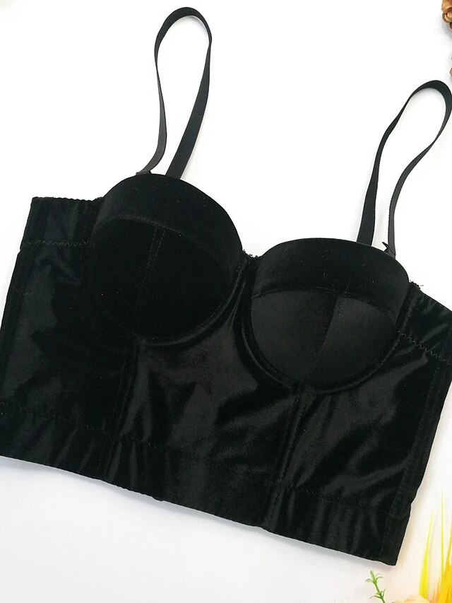 Corset Women's Corset Tops Prom Party & Evening Club Black Wine Green Sexy Overbust Corset Buckle Backless Tummy Control Pure Color Summer Spring 18 Corset Women's Corset Tops Prom Party & Evening Club Black Wine Green Sexy Overbust Corset Buckle Backless Tummy Control Pure Color Summer Spring - Image 18