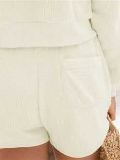 Women's Loungewear Sets Pure Color Sport Casual Comfort Home Street Daily Polyester Breathable Crew Neck Long Sleeve Hoodie Shorts Pocket Spring Fall Black Pink 37 Women's Loungewear Sets Pure Color Sport Casual Comfort Home Street Daily Polyester Breathable Crew Neck Long Sleeve Hoodie Shorts Pocket Spring Fall Black Pink -Deals The Sexy Bra Store sbdcct1677485060180