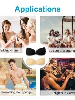 Women's Plus Size Bras & Bralettes Adhesive Bra Strapless 3/4 Cup Solid Color Micro-elastic Breathable Push Up Invisible Wedding Party Party & Evening Silica Gel 805-1 Skin Tone / 1 PC 29 Women's Plus Size Bras & Bralettes Adhesive Bra Strapless 3/4 Cup Solid Color Micro-elastic Breathable Push Up Invisible Wedding Party Party & Evening Silica Gel 805-1 Skin Tone / 1 PC -Deals The Sexy Bra Store sdomjx1657074234511