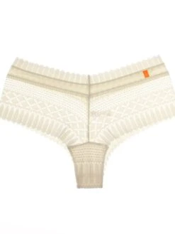 Women's Flower Lace Hole Simple Pure Color Basic Panties Brief Micro-elastic Mid Waist Sexy Nylon 1 PC Green One-Size -Deals The Sexy Bra Store sgitea1637930143191