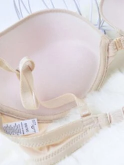 Women's Underwire Bras Double Strap Adjustable 3/4 Cup V Neck Breathable Push Up Stripe Pure Color Hook & Eye Date Casual Daily Cotton 1PC White Black / Bras & Bralettes / 1 PC 35 Women's Underwire Bras Double Strap Adjustable 3/4 Cup V Neck Breathable Push Up Stripe Pure Color Hook & Eye Date Casual Daily Cotton 1PC White Black / Bras & Bralettes / 1 PC -Deals The Sexy Bra Store sikzhm1640770156408