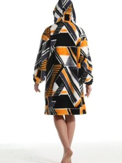 Women's Robe Geometic Plush Casual Comfort Home Daily Bed Flannel Warm Breathable Hoodie Long Sleeve Pocket Fall Winter Orange 13 Women's Robe Geometic Plush Casual Comfort Home Daily Bed Flannel Warm Breathable Hoodie Long Sleeve Pocket Fall Winter Orange -Deals The Sexy Bra Store sjjvad1695373712399