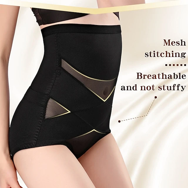 Corset Women's Control Panties Shapewears Office Party & Evening Running Gym Black Pink Apricot Sport Seamless Breathable Seamed Lace Up Tummy Control Push Up Basic Solid Color Spring & Summer Fall 7 Corset Women's Control Panties Shapewears Office Party & Evening Running Gym Black Pink Apricot Sport Seamless Breathable Seamed Lace Up Tummy Control Push Up Basic Solid Color Spring & Summer Fall - Image 7