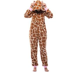 Women's Christmas Onesie Pajama Leopard Stripe Plush Casual Comfort Home Xmas Daily Bed Flannel Warm Hoodie Long Sleeve Pocket Fall Winter Black White -Deals The Sexy Bra Store sltvkc1695281867800