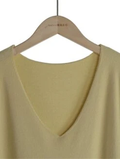 Women's Loungewear Top Pure Color Simple Casual Comfort Home Daily Going Out Rayon Warm V Wire Long Sleeve Fall Winter Black Yellow 30 Women's Loungewear Top Pure Color Simple Casual Comfort Home Daily Going Out Rayon Warm V Wire Long Sleeve Fall Winter Black Yellow -Deals The Sexy Bra Store snoicu1695281847095