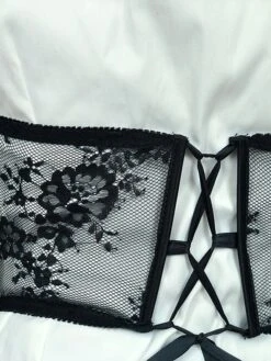 Corset Women's Corset Tops Sexy Underbust Corset Retro Embroidery Lace Lace Flower Buckle Lace Up Polyester Prom Birthday Party Party & Evening Spring & Summer Fall & Winter All Seasons White Black 30 Corset Women's Corset Tops Sexy Underbust Corset Retro Embroidery Lace Lace Flower Buckle Lace Up Polyester Prom Birthday Party Party & Evening Spring & Summer Fall & Winter All Seasons White Black -Deals The Sexy Bra Store snrgrj1637158119415