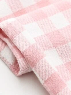 Women's Flannelette Brushed Pajamas Pants Grid / Plaid Basic Casual Comfort Home Daily Bed Cotton Breathable Pant Autunm Winter Light Pink Pink -Deals The Sexy Bra Store spwgdh1688634079740