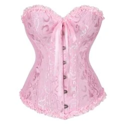 Women's Plus Size Halloween Corsets Country Bavarian Overbust Corset Tummy Control Push Up Jacquard Solid Colored Abstract Sexy Hook & Eye Lace Up Nylon Polyester Christmas Party Wedding Party 22 Women's Plus Size Halloween Corsets Country Bavarian Overbust Corset Tummy Control Push Up Jacquard Solid Colored Abstract Sexy Hook & Eye Lace Up Nylon Polyester Christmas Party Wedding Party -Deals The Sexy Bra Store ssamef1629282111470