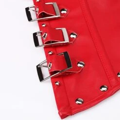 Corset Women's Plus Size Corsets Country Bavarian Underbust Corset Classic Stylish Tummy Control Solid Colored Solid Color Sexy Buckle Lace Up PU Nylon Christmas Halloween Wedding Party Birthday Party -Deals The Sexy Bra Store sypwli1556417779510