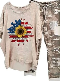 Women's Plus Size Pajamas Pajama Top And Pant Sets 2 Pieces Butterfly Letter Fashion Casual Soft Home Daily Bed Polyester Breathable Crew Neck Long Sleeve Pant Elastic Waist Summer Spring Black White -Deals The Sexy Bra Store tavzup1684410526447