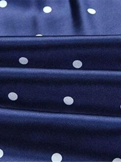 Women's Pajamas Nightgown Nightshirt Dress Leopard Dot Fashion Casual Soft Home Daily Bed Satin Breathable Straps Sleeveless Spring Fall Pink Navy Blue -Deals The Sexy Bra Store tbyuda1693467374772