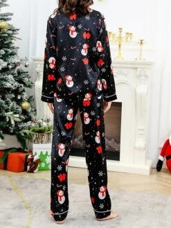 Women's Christmas Pajamas Sets Snowman Snowflake Fashion Casual Home Xmas Daily Polyester Breathable Lapel Long Sleeve Shirt Pant Button Summer Spring SnowmanM-70 15 Women's Christmas Pajamas Sets Snowman Snowflake Fashion Casual Home Xmas Daily Polyester Breathable Lapel Long Sleeve Shirt Pant Button Summer Spring SnowmanM-70 -Deals The Sexy Bra Store tddcdg1693467386078