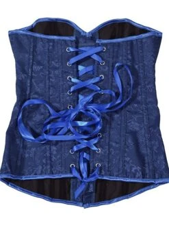 Corset Women's Corsets Halloween Party & Evening Club Black White Wine Sexy Overbust Corset Hook & Eye Lace Up Backless Tummy Control Pure Color Summer Spring -Deals The Sexy Bra Store teflah1658987116944