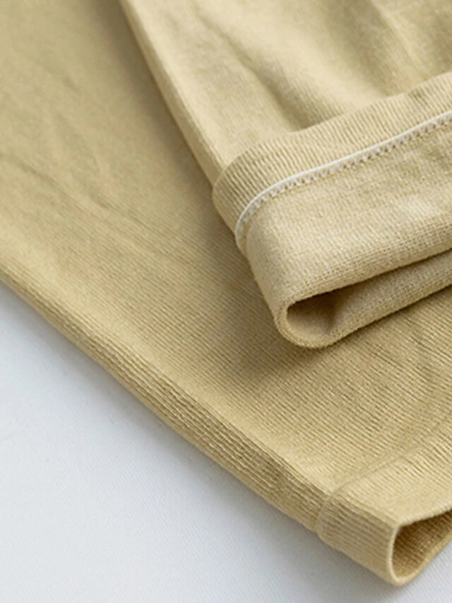 Women's Delong Thermal Shirt Top Pure Color Warm Simple Casual Home Daily Going Out Nylon Warm V Wire Long Sleeve Fall Winter Black Camel 4 Women's Delong Thermal Shirt Top Pure Color Warm Simple Casual Home Daily Going Out Nylon Warm V Wire Long Sleeve Fall Winter Black Camel - Image 4