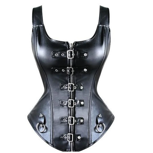 Women's Plus Size Corsets HalloweenCountry Bavarian Overbust Corset Classic Tummy Control Push Up Solid Color Buckle Zipper Nylon Polyester / Cotton Christmas Wedding Party Birthday Party 1 Women's Plus Size Corsets HalloweenCountry Bavarian Overbust Corset Classic Tummy Control Push Up Solid Color Buckle Zipper Nylon Polyester / Cotton Christmas Wedding Party Birthday Party