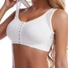 Women's Adjustable Pure Color Hook & Eye Running Gym Yoga Polyester 1PC White Black / Comfortable / Plus Size / Tops / Plus Size / 1 PCS